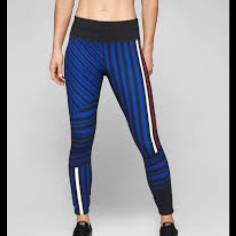 ATHLETA SKETCH SONAR 7/8 TIGHTS LEGGINGS